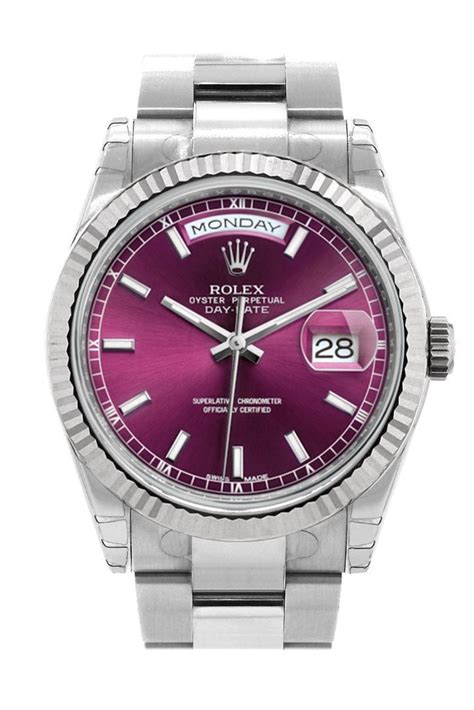 rolex day-date cherry dial price|Rolex 118239 diamond.